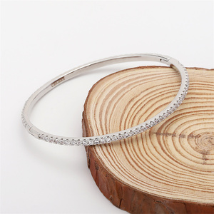 JXX vente en gros de bijoux minimalistes pour femmes, bracelets en zircon coloré, bracelet en cuivre plaqué or 24k - Product Image 3