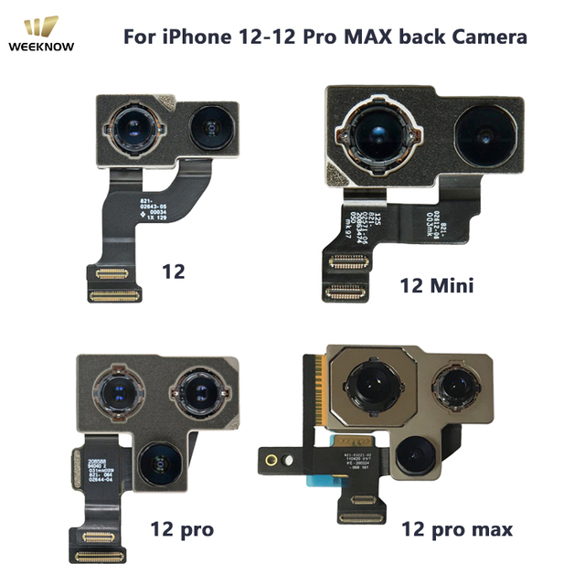 Back Camera Rear Camera for iPhone X/XR/XS MAX 11 12 12 Pro 12 Pro Max Mobile Phone iPhone 13 14 15 16 Repair Parts Flex Cables