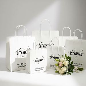 Fashion Dress Kraft Paper Bags with Custom Logo Offset Printing Durable & <b>Biodegradable</b> Eco-Friendly Gift <b>Packaging</b> - Product Image 6