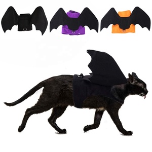 Disfraces de <span class=keywords><strong>Halloween</strong></span> para Gatos, Chalecos de Poliéster con Estampado Animal, Ropa para Mascotas, Accesorios para Disfraces de Fiesta para Perros Pequeños, Cachorros y Gatitos - Product Image 2