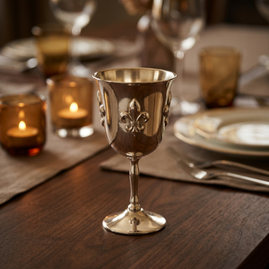 Silver Plated Brass <b>Goblet</b> - Product Image 2