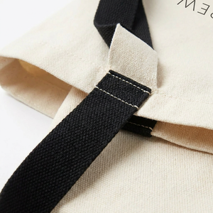 Durable Eco-Friendly Canvas Tote <b>Bag</b> with Thick Strap Embroidered Design Printed Medium Size - Product Image 4