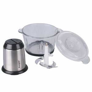 Tritatutto 350W con Ciotola in Acciaio e Vetro da 1,5 L - Product Image 3