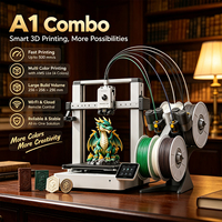 Printer 3D A1 Combo Versi Internasional Tanpa Kunci WiFi Link Siap Kirim