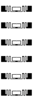 88.9x50.8mm double fréquence UHF + NFC papier enduit PET imprimable autocollant étiquette