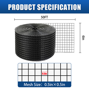 Senershuo Solar Panel Critter Guard 6in X 50ft - Rouleau de treillis métallique antirouille pour la protection contre les oiseaux et le contrôle des animaux sur les toits - Product Image 2