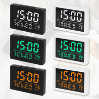 Horloge électronique Led réveil Saat Dementia horloge bureau et Table horloge numérique