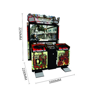 Trò chơi mô phỏng bắn súng điện tử Razing Storm 2 người chơi, máy chơi game bắn súng màn hình lớn - Product Image 3