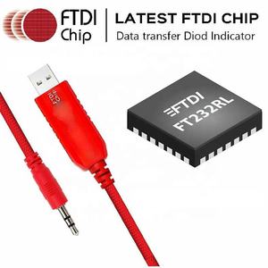 1.8m <span class=keywords><strong>APC</strong></span> 940-0299 RS232 Ftdi Usb Uart 3.3v Ttl à 2.5mm stéréo 1/4 Mini câble de prise audio pour glucomètres câble de téléchargement de données - Product Image 2