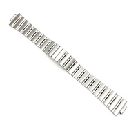Bracelet de montre en acier mat effet bambou, accessoire pour montres mécaniques de luxe – Collection 2026, Vente Flash