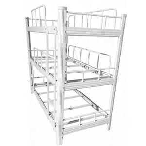 High Quality Steel <b>Triple</b> <b>Bed</b> Iron Frame Metal <b>Bunk</b> <b>Bed</b> - Product Image 3