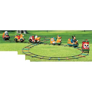 娱乐公园套装儿童玩具迷你旅游车出售机儿童托马斯轨道火车电动儿童骑行旋转木马