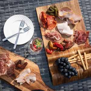 Tabla de Charcutería de Madera de Acacia ECO GO de Nuevo Diseño, Duradera, Color y Logotipo Personalizables, Elegante Regalo para Amantes del Queso y Servir en Fiestas - Product Image 4