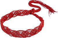 Vente directe d'usine. Cordon ciré de style ethnique. Peut être utilisé pour décorer les ceintures. Corde cirée tissée à la main vintage.
