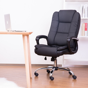 Silla de Oficina Ejecutiva de Lujo Ajustable, Suministro Directo de Fábrica, Silla de Director Ejecutivo de Cuero PU, Silla Ergonómica para Oficina - Product Image 4