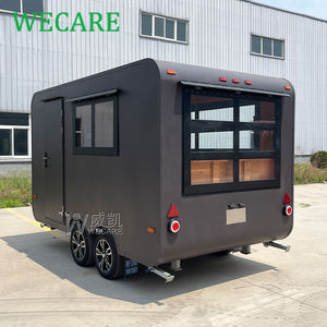 WECARE-Remolque de cocina móvil para comida, furgoneta de café, calle al aire libre, perrito caliente, Pizza, aperitivos, comida rápida, coche, camión de helados, totalmente equipado - Product Image 1