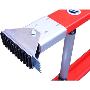 Tangga Serat Kaca Portabel Tugas Berat OEM, Tangga Isolasi Langkah Lurus Portabel FRP 8 10 12 14 16 18 20 Kaki - Product Image 6