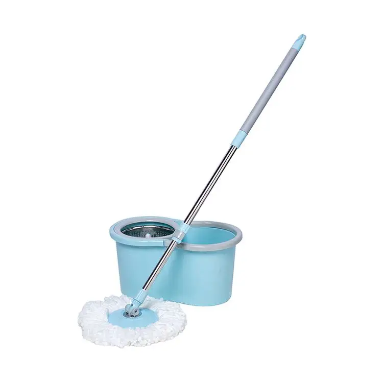 Clássico conjunto piso de limpeza de microfibra magia spin mop balde mop cabeças