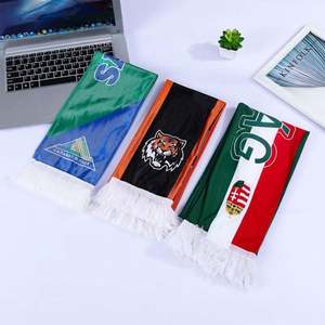 وشاح مشجعي كرة القدم الوطنية 2026 مطبوع حسب الطلب من البوليستر للرياضات وكرة القدم - Product Image 3