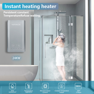 Chauffe-eau électrique en plastique à haute efficacité 24000W 380V 3 phases Chauffage instantané <span class=keywords><strong>Douche</strong></span> <span class=keywords><strong>extérieure</strong></span> avec protection de sécurité - Product Image 2