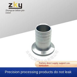KF16/25/40/50 paslanmaz çelik trakea cilt eklem düşük basınç vakum Pagoda ve boru eklem parçaları kutu içinde paketlenmiş - Product Image 4