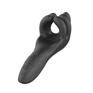 Automatic <strong>10</strong>-Vibration Silicone <strong>Dildo</strong> <strong>10</strong>-Frequency Clip Adult Male Masturbator Sex Toys - Product Image 2