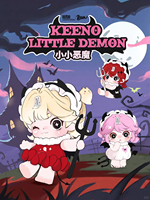 100% Officiel Keeno Little Demon Series Beans Blind Box Figurines Miniatures de Collection Figurines Anime Sachets Surprise Ornements de Bureau