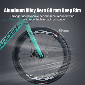 Cuadro de Bicicleta de Carretera Ligero de Aluminio, Estilo Aerodinámico, para Ciclismo Urbano y Competición - Product Image 6