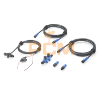 NMEA 2000 Adaptateur de câble Réseau de données série Bateau marin NMEA 2000 Kit de démarrage ABS Type T 5PIN Connector Adapter Cables 2M 1M