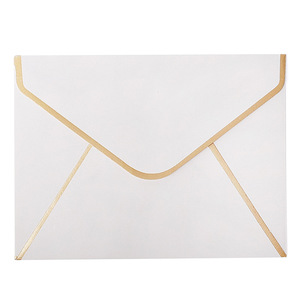 Tùy chỉnh kích thước Thư Thẻ phong bì lời mời đám cưới phong bì Sliver Foil in tái chế giấy phong bì bao bì - Product Image 3
