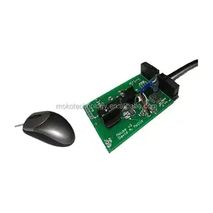 Scheda mouse wireless con scheda PCB PCBA circuito PCBA prototipo e assemblaggio personalizzato devono fornire Gerber & Bom