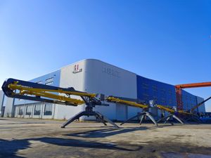 China Manufacturer 15m 17m 21m Wheel Concrete Placing <b>Boom</b> Hydraulic Concrete Placing <b>Boom</b> Self-propelled Concrete Placing <b>Boom</b> - Product Image 3