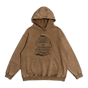 Felpe con Cappuccio Oversize Casual Personalizzate, Stampa Digitale con Logo Teschio e Strass, Tendenza Autunno-Inverno - Product Image 2