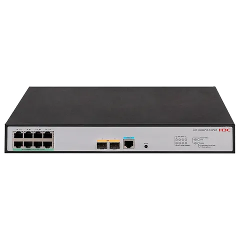 H3C S5008PV5-EI-HPWR 8-port Gigabit Layer 2 network management POE power supply switch
