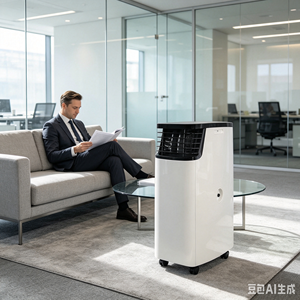 Portable Air Conditioner 12000 BTU Cooling & Heating Smart Plastic Material for Hotel Home Use 12000 BTU/h Cooling & Heating Ide - Product Image 1