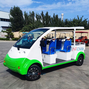 Voiture de patrouille électrique bicolore personnalisée pour le tourisme, les terrains de golf et de nombreuses autres occasions - Product Image 6