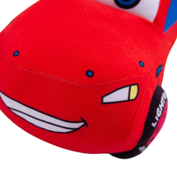 Peluche en forme de voiture Cadeaux pour garçons Voiture rouge Fabricant de jouets Voiture en peluche pour enfants