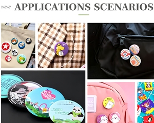 Offerta Speciale: Distintivo in Latta Personalizzato Economico, Spilla Rotonda in Metallo con Design/<span class=keywords><strong>Colore</strong></span> Personalizzabile, per Vendita al Dettaglio/Marchi - Product Image 5