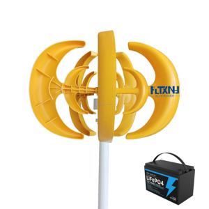 Liquidación: Generador de energía eólica de 12/24/48V, 1kW, 800W, 300W, molino de viento - Product Image 2