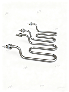 Tube chauffant de chauffage de tige d'eau d'immersion de résistance électrique industrielle d'acier inoxydable de 110 volts pour la chaudière - Product Image 6