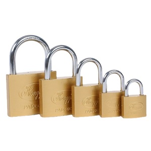 Cheap And Top Security Imitate Brass Iron <strong>Padlock</strong> 70MM Copper Painting Iron <strong>Padlock</strong> With Your Logo - Product Image 1