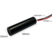Módulo láser de línea verde de alta calidad, localizador láser de producción de clase industrial, lámpara de transmisión, accesorios de escáner, 520nm, 30mw