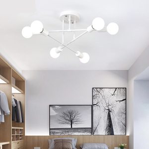 Lumières LED pour chambre à coucher, lumière de plafond dorée chaude et romantique, éclairage minimaliste, salon, salle à manger, <span class=keywords><strong>sans</strong></span> ampoule - Product Image 3