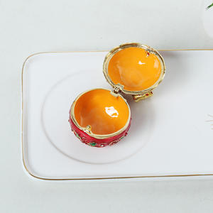 Christmas Bell Crystal Animal Print Eco-Friendly Figurine Decorative Hinged Trinket <b>Box</b> Christmas <b>Gift</b> for Home Decor - Product Image 5