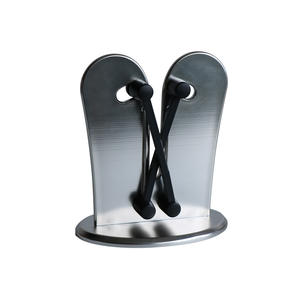 Afilador de cuchillos manual con base de acero inoxidable, multi-grano, ángulo ajustable, herramienta de cocina para uso doméstico - Product Image 5