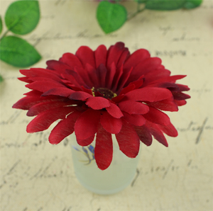 Fiori di Gerbera in Seta all'Ingrosso per Copricapo Bohemien, Accessorio per Capelli da Mare e Vacanza, Teste di Margherite Gerbera - Product Image 3