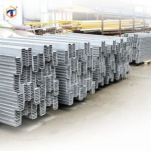 Sợi thủy tinh FRP GRP pultruded Z lồng vào nhau tấm rắn đống đất đất giữ Hỗ trợ tường mịn kết thúc - Product Image 3