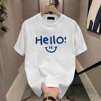 T-shirts en coton à manches courtes personnalisés avec logo pour hommes T-shirt graphique Streetwear original d'été grande taille