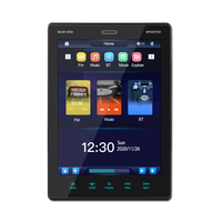Écran de voiture universel 9,5 pouces 1 Din, prend en charge Mirror Link, Carplay et Android Auto, lecteur MP5 de voiture avec Bluetooth intégré