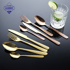 Juegos de cucharas de cena de acero inoxidable al por mayor cubiertos de plata y oro reutilizables 410 cubiertos cuchara de sopa para restaurantes - Product Image 6